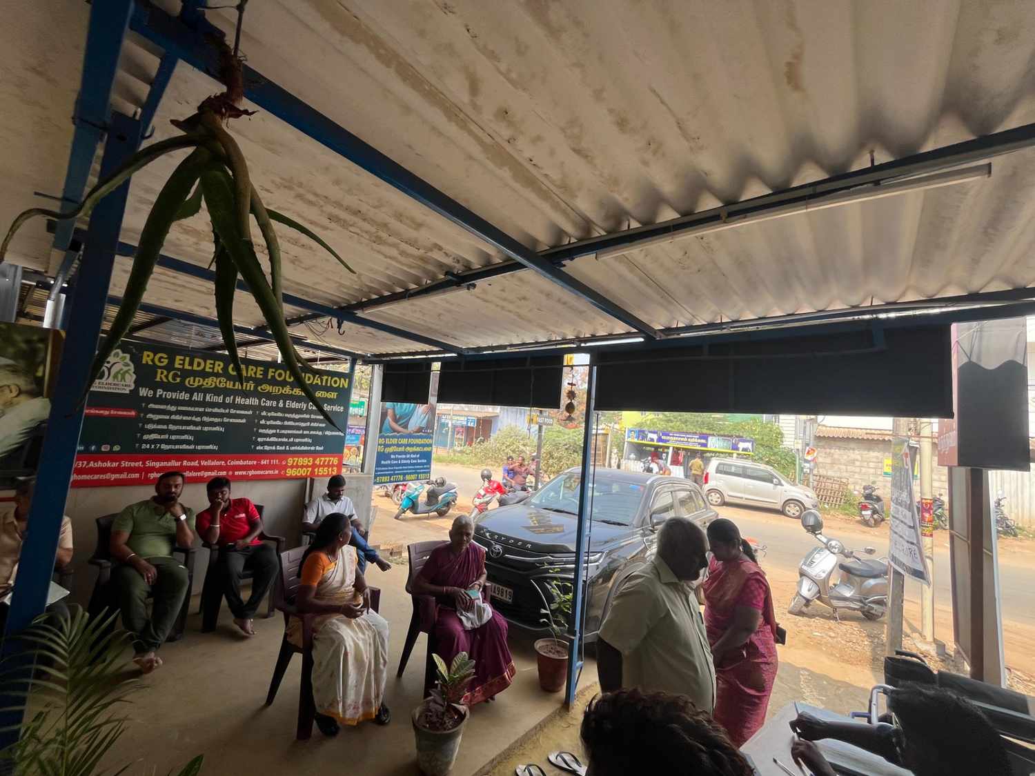 Orthopedic checkup in progress