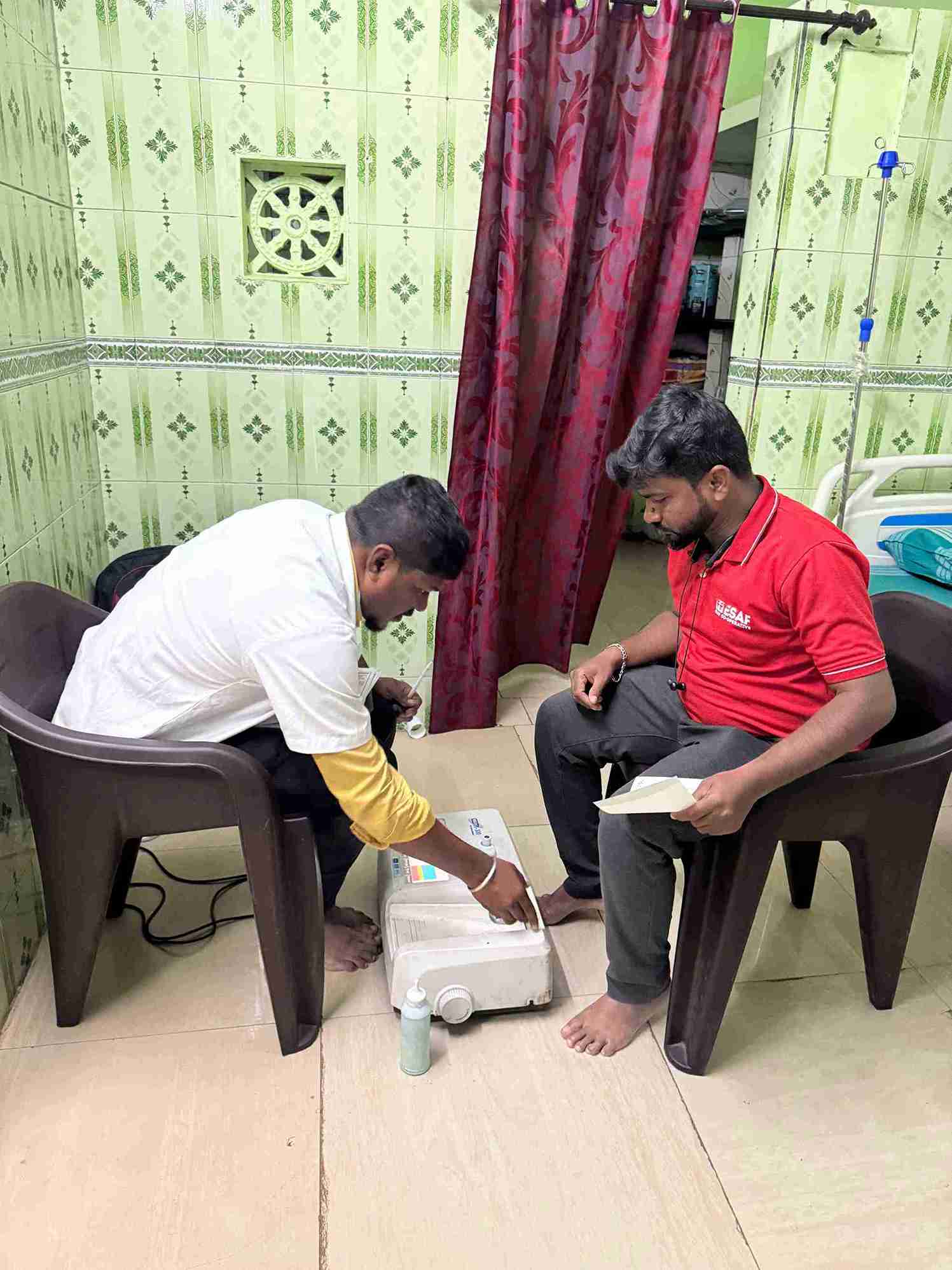 Senior citizens health checkup